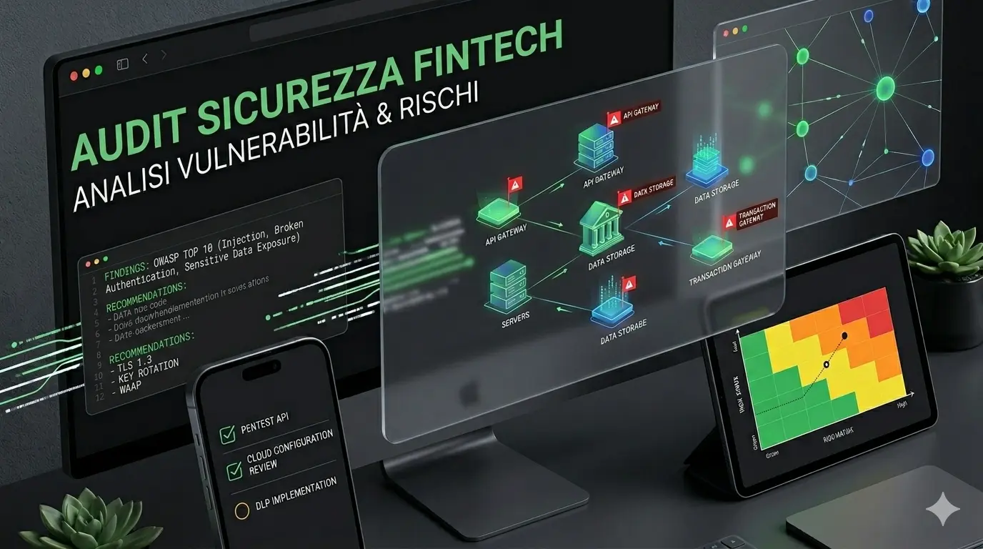 Audit di sicurezza per startup fintech